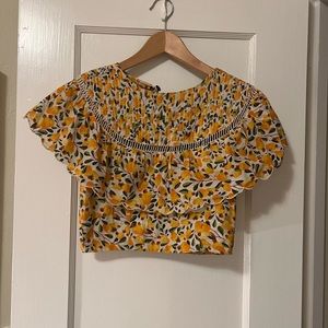 Farm Rio Cashew Crop Top